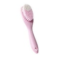thumbnail image 1 of dajkiuy Scrub Brush,Small Scrub Brush with Ergonomic Handle,Sturdy Stiff Bristles Heavy Duty Brush for Bathroom, Shower, Sink, Carpet, Floor (Pink), 1 of 4