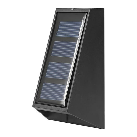 dajkiuy Solar Outdoor Wall Lights Up and Down,2 in 1 Outdoor Lamp Solar Wall Sconces Lights,IP65 Waterproof Solar Exterior Lights for House Garage Garden Yard Porch