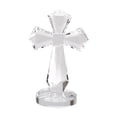 thumbnail image 1 of dajkiuy Standing Cross Figurine Tabletop Cross for Home Decor, Valentines Day Gift for Women, 1 of 6