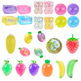 thumbnail image 1 of dajkiuy Strawberry Squishies Toys, Fidget Squeeze Toys, Fake Strawberry Novelty Toys for Adults, Ideal for Anxiety Relief, 1 of 6