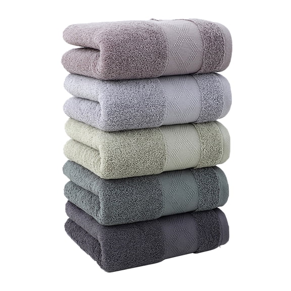 dajkiuy Ultra Soft Towel Set - Quick Drying - 5 Pcs Bath Towels Set - 100% Cotton Terry Towels for Bathroom,Highly Absorbent,Soft Feel,for Shower,Pool,Spa,Gym,Hand Towel for Daily Use