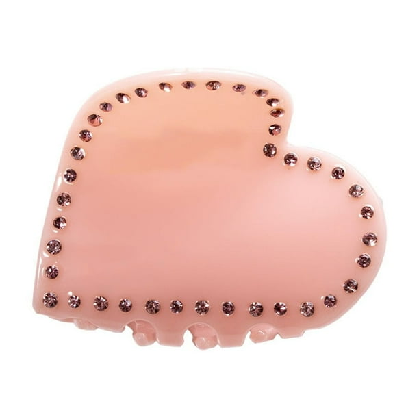 dajkiuy Valentine Hair Claw Clips for Women Large Heart Hair 