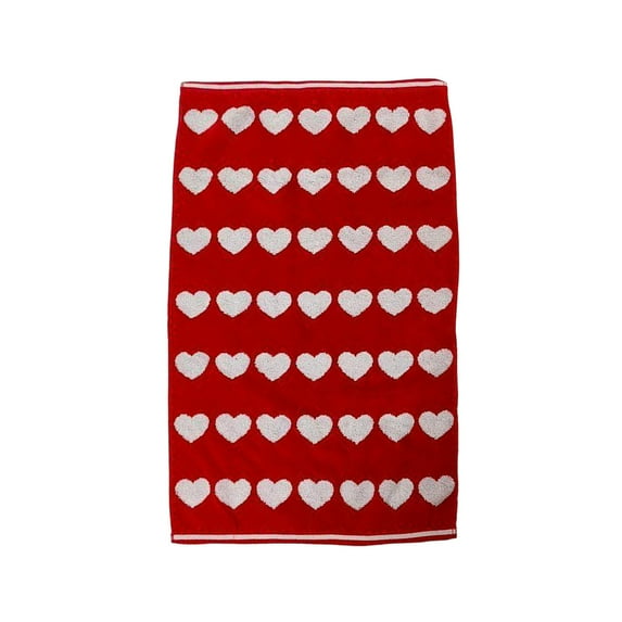 dajkiuy Valentines Hand Towels for Bathroom, 16x28 Inch Decorative Kitchen Dish Towels for Valentine's Day Bath Kitchen Decor Gift Spa Gym Sport