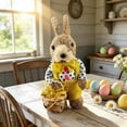 thumbnail image 1 of dajkiuy Woven Grass Bunny Ornament, Straw Rabbit Decor, Spring Lawn Ornament, Rustic Easter Decor, Garden Bunny Statue, 1 of 7