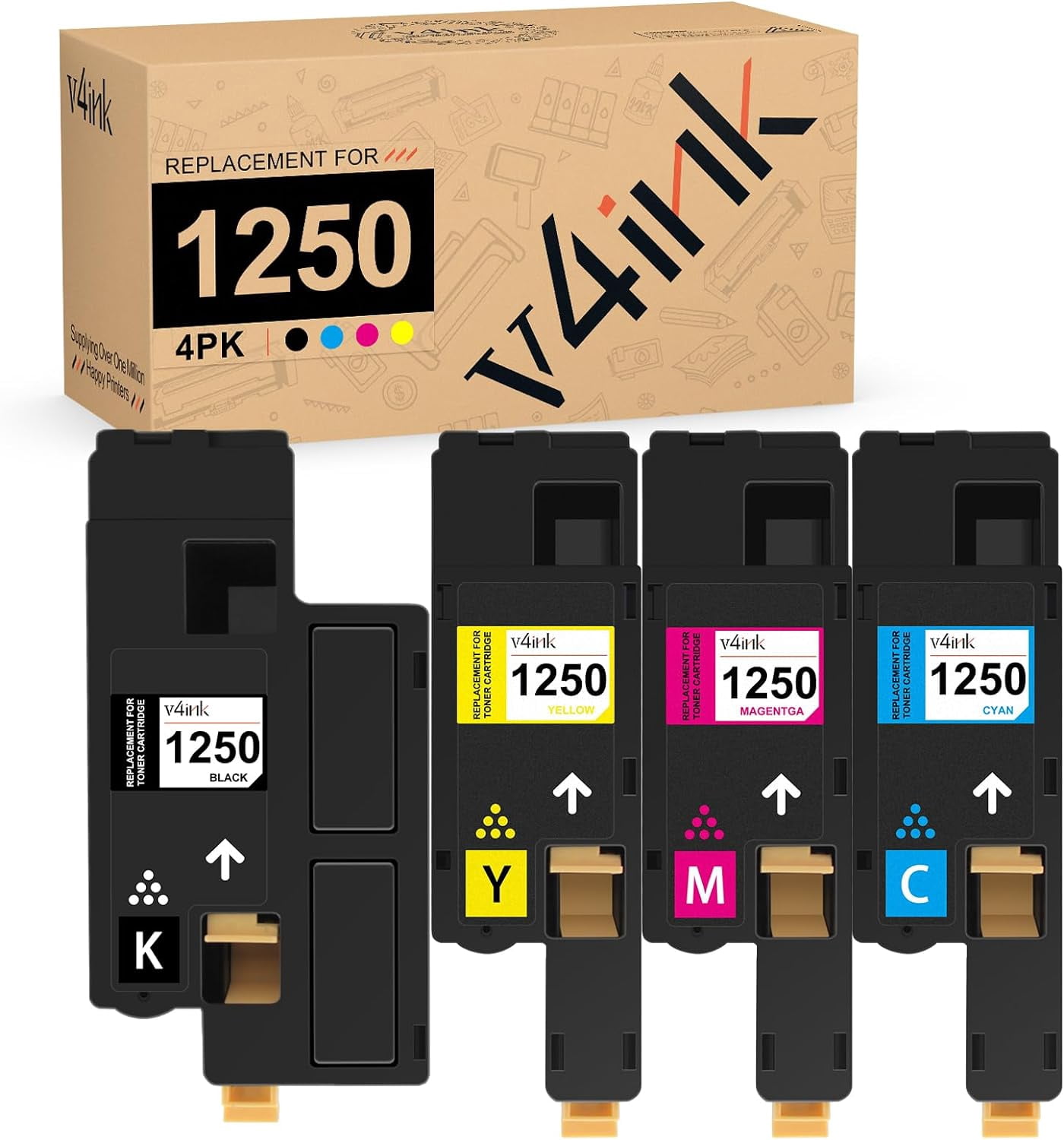 HINHNMIPO v4ink 067 Toner Cartridge Compatible Replacement for 067 ...