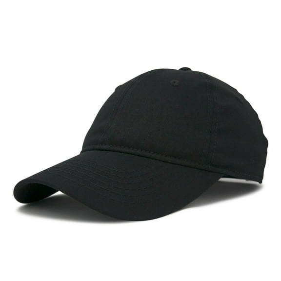 dalix womens hat lightweight 100% cotton cap in black