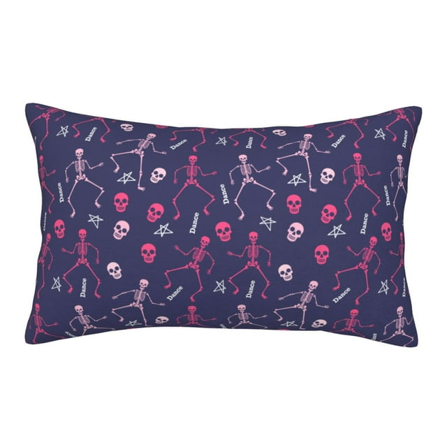 dance Skull star pink Toddler Pillowcases 14" x 20" Soft Microfiber