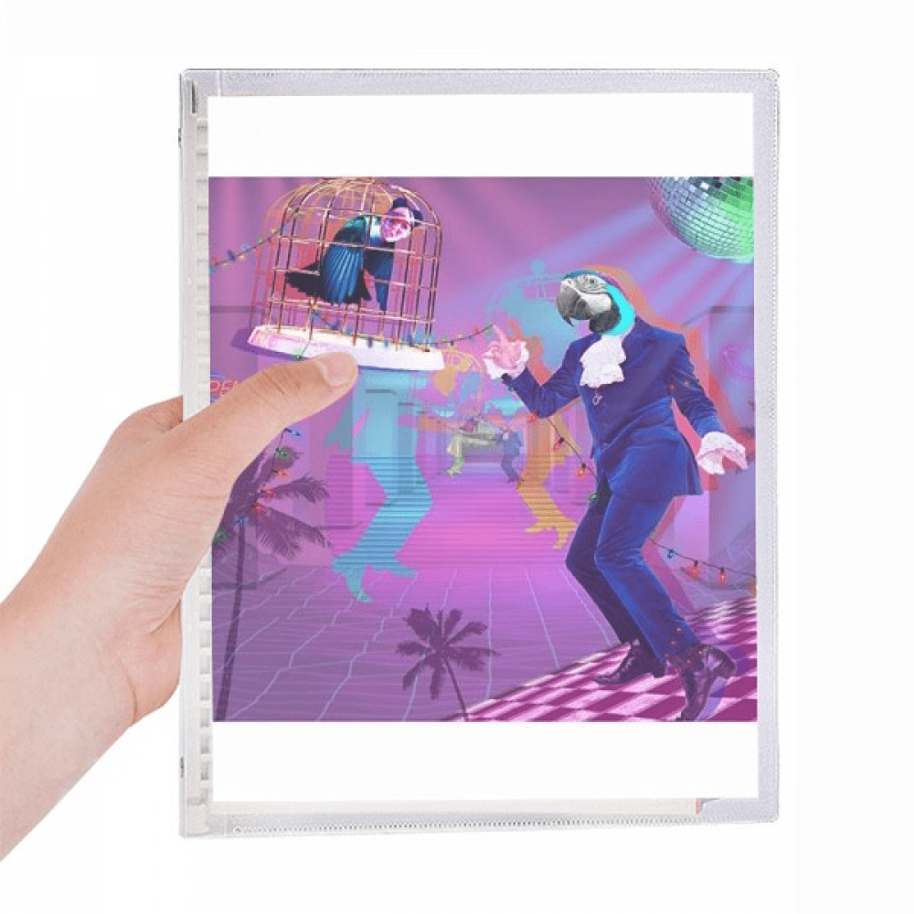 dance dj fantasy design notebook loose diary refillable journal statiry