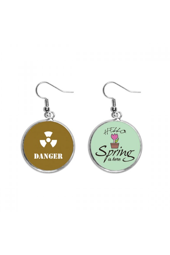 danger nuclear body lucky decoration dangle season sp earring jewelry