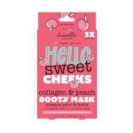 danielle creations HELLO SWEET CHEEKS collagen & peach BOOTY MASK 1 PR
