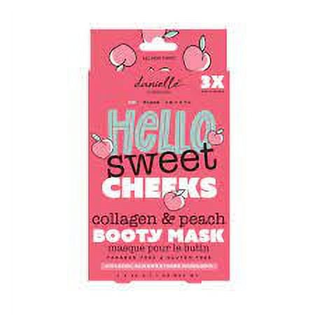 danielle creations HELLO SWEET CHEEKS collagen & peach BOOTY MASK 1 PR