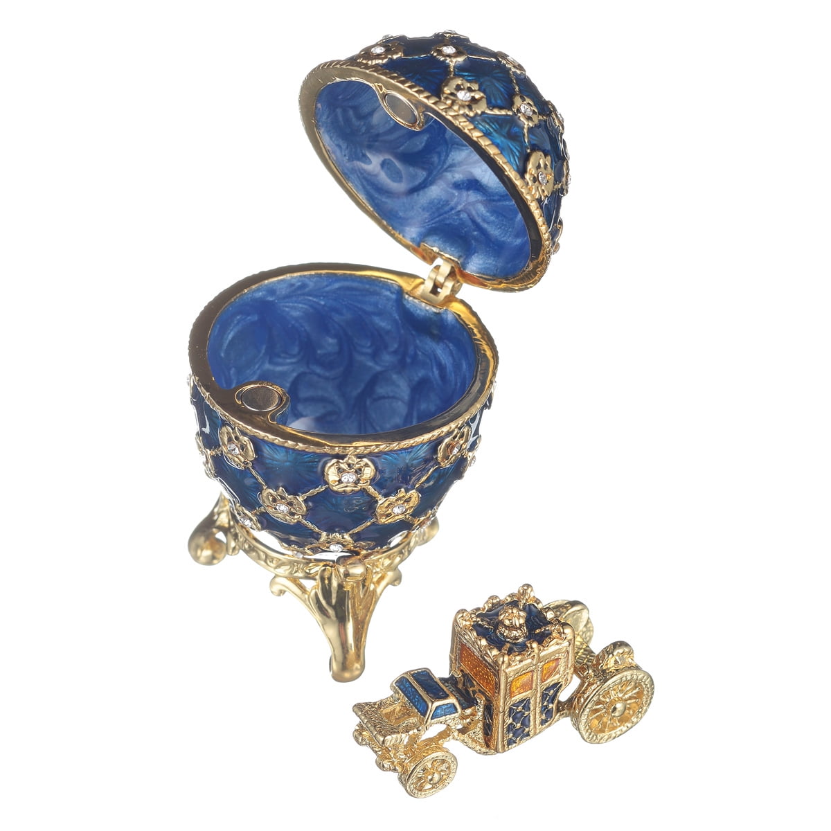 Caja Decorativa Hogar Danila-souvenirs Huevo Estilo Fabergé | Cuotas