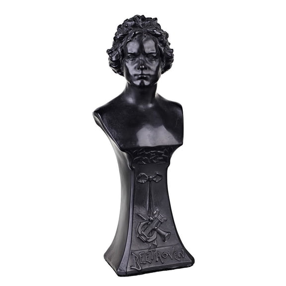 danila-souvenirs German Composer Ludwig van Beethoven Stone Bust Statue Sculpture 7'' (17.5 cm)