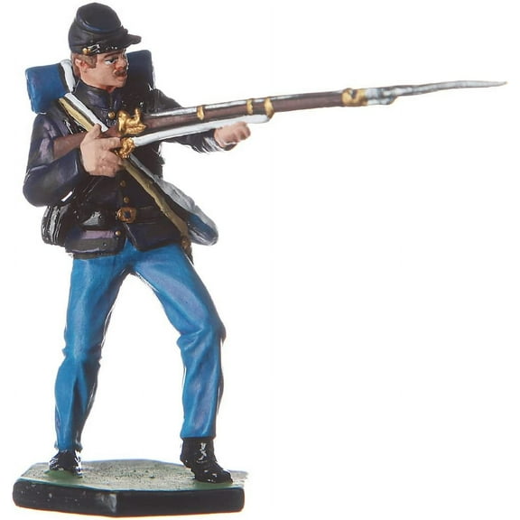 danila-souvenirs Tin Soldier USA Civil war Northerners Private Hand Painted Metal Sculpture Miniature Figurine 54mm #CW23