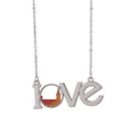 thumbnail image 1 of danish koling national landmark building love necklace pendant charm jewelry, 1 of 3
