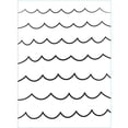 thumbnail image 1 of Embellish scrapbook pages of memorable beach trips with this waves embossing folder. Use it on die-cut shapes or heavyweight card stock for adding texture., 1 of 2