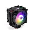 thumbnail image 1 of darkFlash Darkair Plus Addressable RGB CPU Air Cooler 4 Heatpipes Double 120MM 4Pin PWM Fan ARGB Tower CPU Air Cooler, 1 of 4