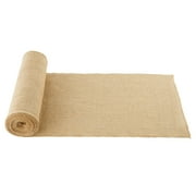 KFFKFF Natural Jute Burlap Roll, 14"x 30 ft & 50 x 50 High Density, Wide for DIY, Decorations, Weddings, Gardening, and Winter Plant Protection