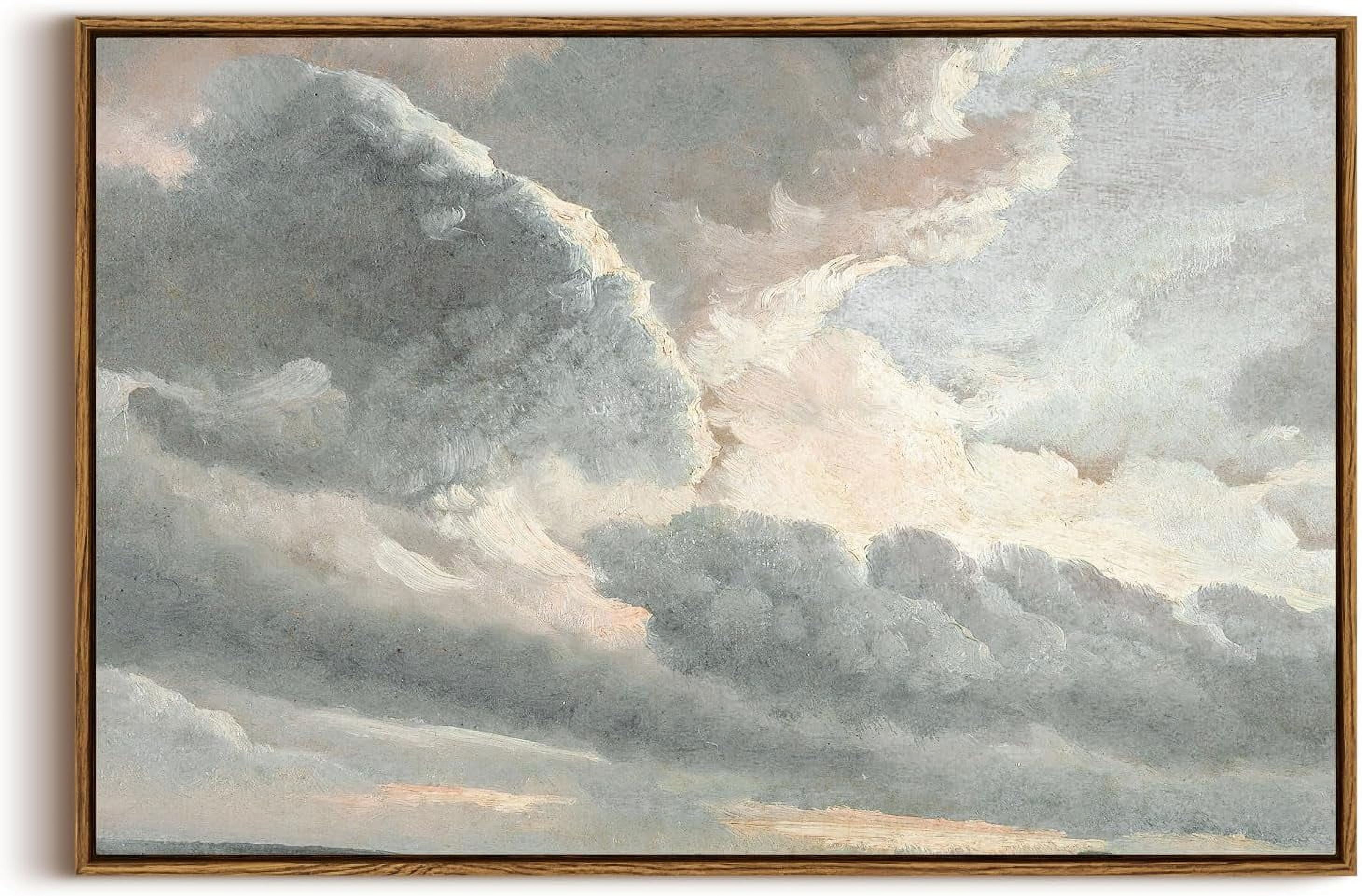 dashuaibi Canvas Wall Art Vintage Decor, Large Landscape Wall Art