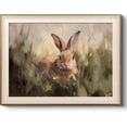 thumbnail image 1 of dashuaibi- Wall Art for Living Room, Rabbit Canvas Prints Vintage Home Decor, Animals Painting Picture Bathroom Wall Decor, Easter Gifts for Friends or Family -【Silly Bunny】-(16L x 12W), 1 of 6