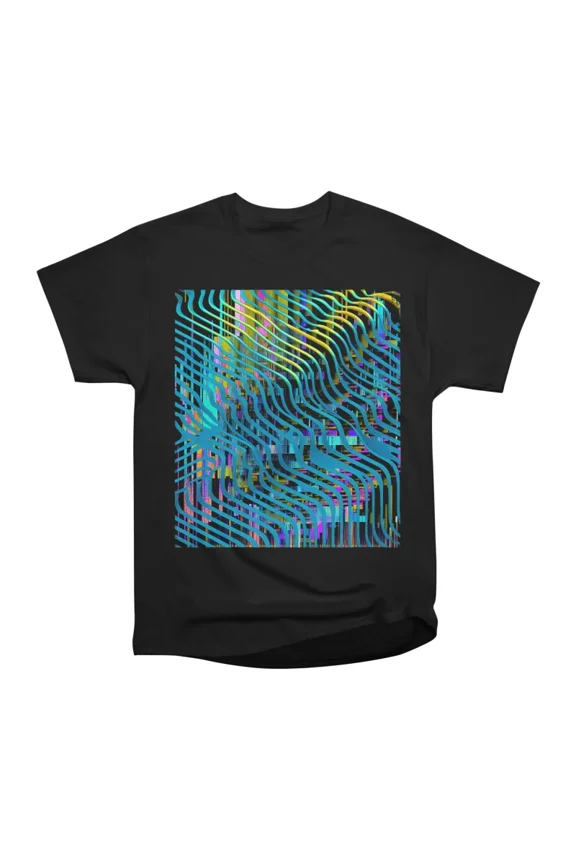 data glitch T-Shirt Tee Gift For Him Merch For Her Apparel For Friend