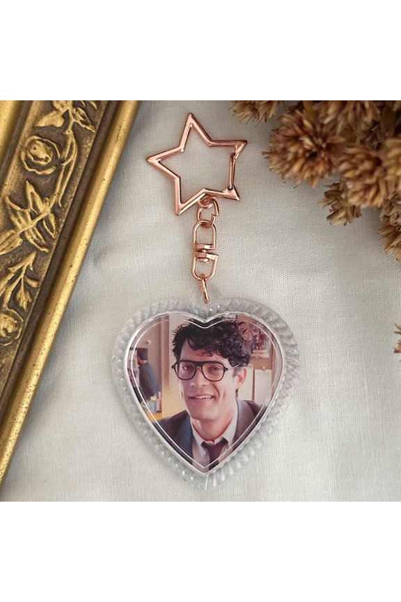 david keychain | handmade | custom (1 keychain)