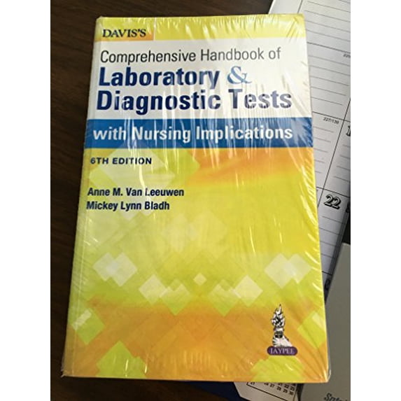Pre-Owned davis's comprehensive handbook of laboratory & diagnostic tests with nursing implications (Paperback) 9351528715 9789351528715