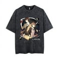 thumbnail image 1 of dazai osamu T-shirt Japanese anime retro short sleeve, 1 of 5