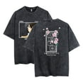 thumbnail image 1 of dazai osamu T-shirt Japanese anime retro short sleeve, 1 of 7