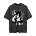thumbnail image 1 of dazai osamu T-shirt Japanese anime retro short sleeve, 1 of 5