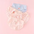 thumbnail image 1 of dazeni 4 Pack Girls Soft Underwear Kids Cute Cartoon Comfort Panty Briefs Toddler Cotton Undies 3-10 Years 1-16 Years, 1 of 3