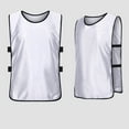 thumbnail image 1 of dazeni Boys Girls Volunteer Activity Vest Scrimmage Vests Youth Practice Jerseys Team Pinnies Sports Vest Basketball Jersey School Camp Activities Uniform White, 1 of 6