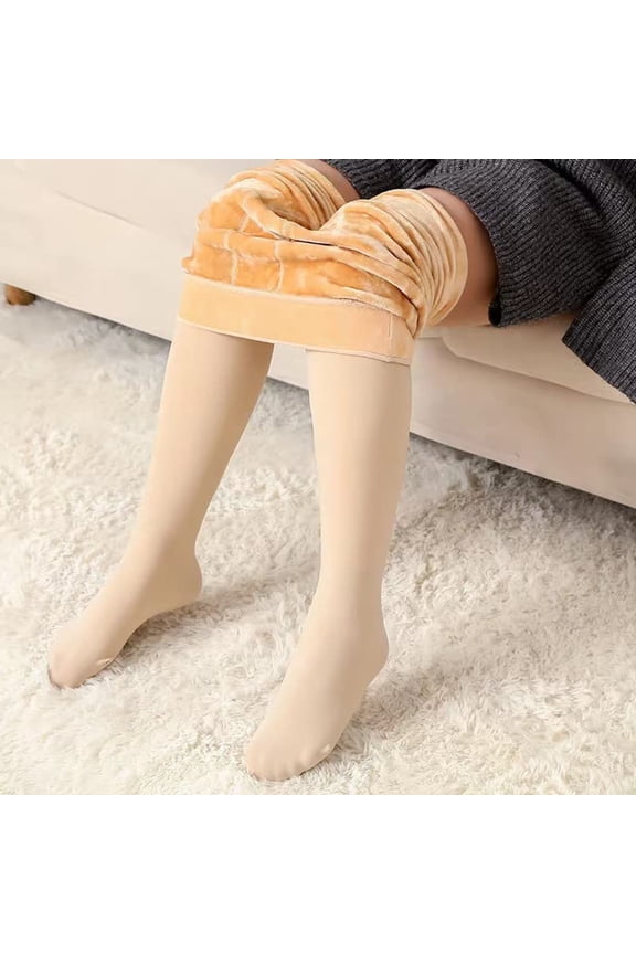 Girls Thick Fleece Lined Tights Winter Warm Cozy Tights Stretchy High Waisted Yoga Workout Leggigs Stocking Pantyhose 1-3Years