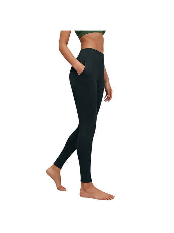 High Waisted Leggings with Pockets Women Buttery Soft Stretchy Yoga Pants Seamless Tummy Control Workout Legging Dark Gray S