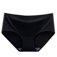 thumbnail image 1 of dazeni High Waisted Underwear for Women Breathable Seamless Everday Full Coverage Panty Tummy Control No Show Briefs Panties Ladies Nylon Underpants, 1 of 3