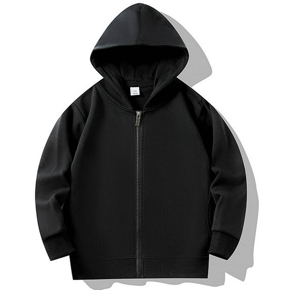 dazeni Kids Oversized Hoodies Lightweight Full Zip up Hoodie Jackets Fall Casual Hooded Sweatshirts with Pockets Tween Cute School Preppy Clothes