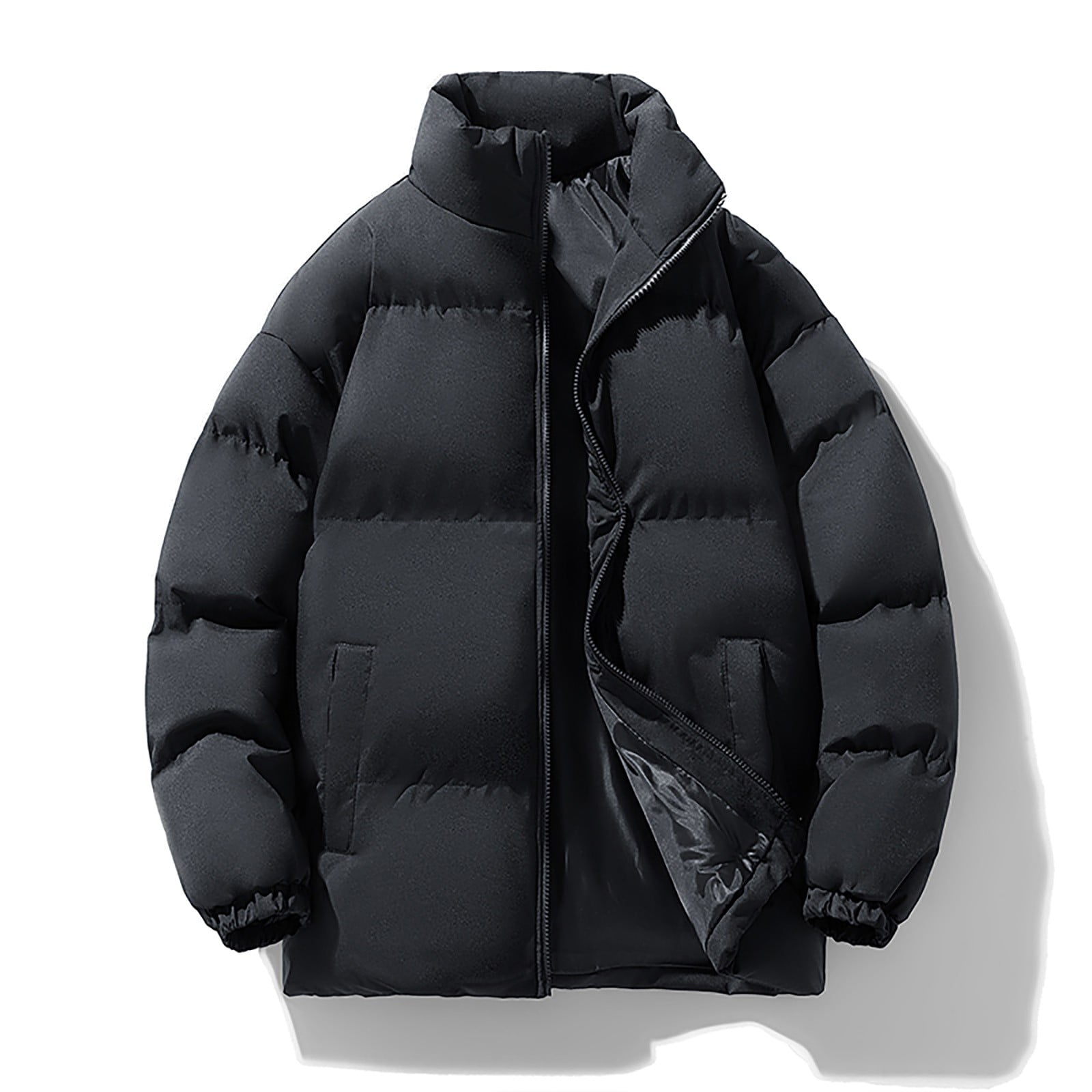 Men's Plus Size Hooded Winter Padded Jacket