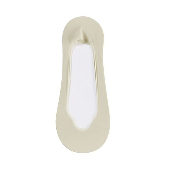 dazeni No Show Socks for Women Solid Non Slip Nylon Cotton Footies Invisible Silky Low Liner Socks for Loafers Flats 1 Pairs Green Free Size