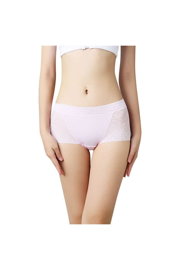 Plus Size Modal Underwear for Women Lightweight Breathable Ice Panties Plus Size Soft Comfy Bikini Shorts Fashionable Stretch Ladies Panty 3X-Large