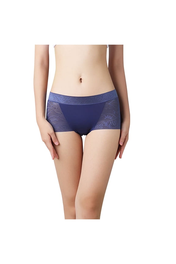 Plus Size Modal Underwear for Women Lightweight Breathable Ice Panties Plus Size Soft Comfy Bikini Shorts Fashionable Stretch Ladies Panty XX-Large