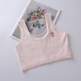 thumbnail image 1 of dazeni Training Bra for Girls 9-14 Years Breathable Cotton Sports Bras Comfortable First Bra No Padded Cute Print Cropped Cami Tops for Teens, 1 of 3