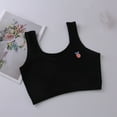 thumbnail image 1 of dazeni Training Bra for Girls 9-14 Years Breathable Cotton Sports Bras Comfortable First Bra No Padded Cute Print Cropped Cami Tops for Teens, 1 of 3