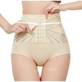 thumbnail image 1 of dazeni Women's Shapewear Panties Tummy Control Thong Faja Body Shaper High Waisted Trainer Corset Butt Lifting Underwear Slimming Body Shaper Underpants, 1 of 5