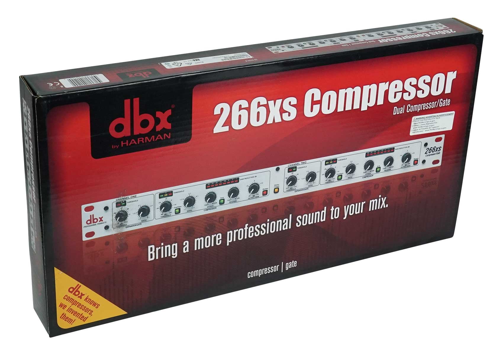 Free Shipping! dbx 266xs Professional Audio Compressor/Gate