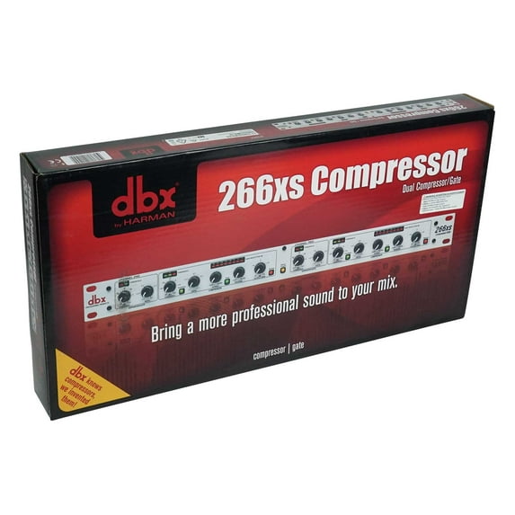 dbx 266xs Professional Audio Compressor/Gate Dynamic Processor
