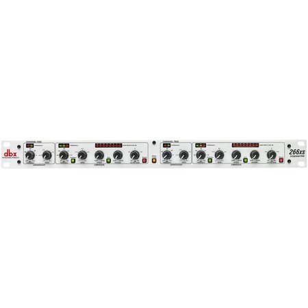 dbx 266xs Professional Audio Compressor with OverEasy Technology