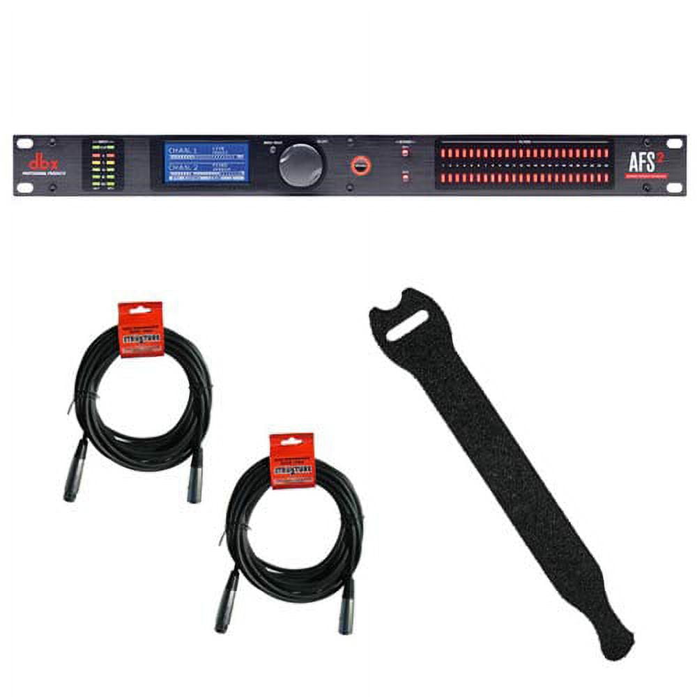 dbx AFS2 Dual-Channel Advanced Feedback Suppression Processor with