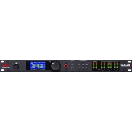 dbx DriveRack PA2 2x6 PA Management Processor with Display and USB
