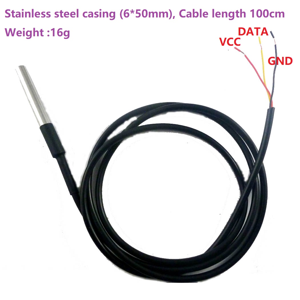 dc 3.725v ds18b20 rs485 rs232 ttl modbus rtu temperature sensor board