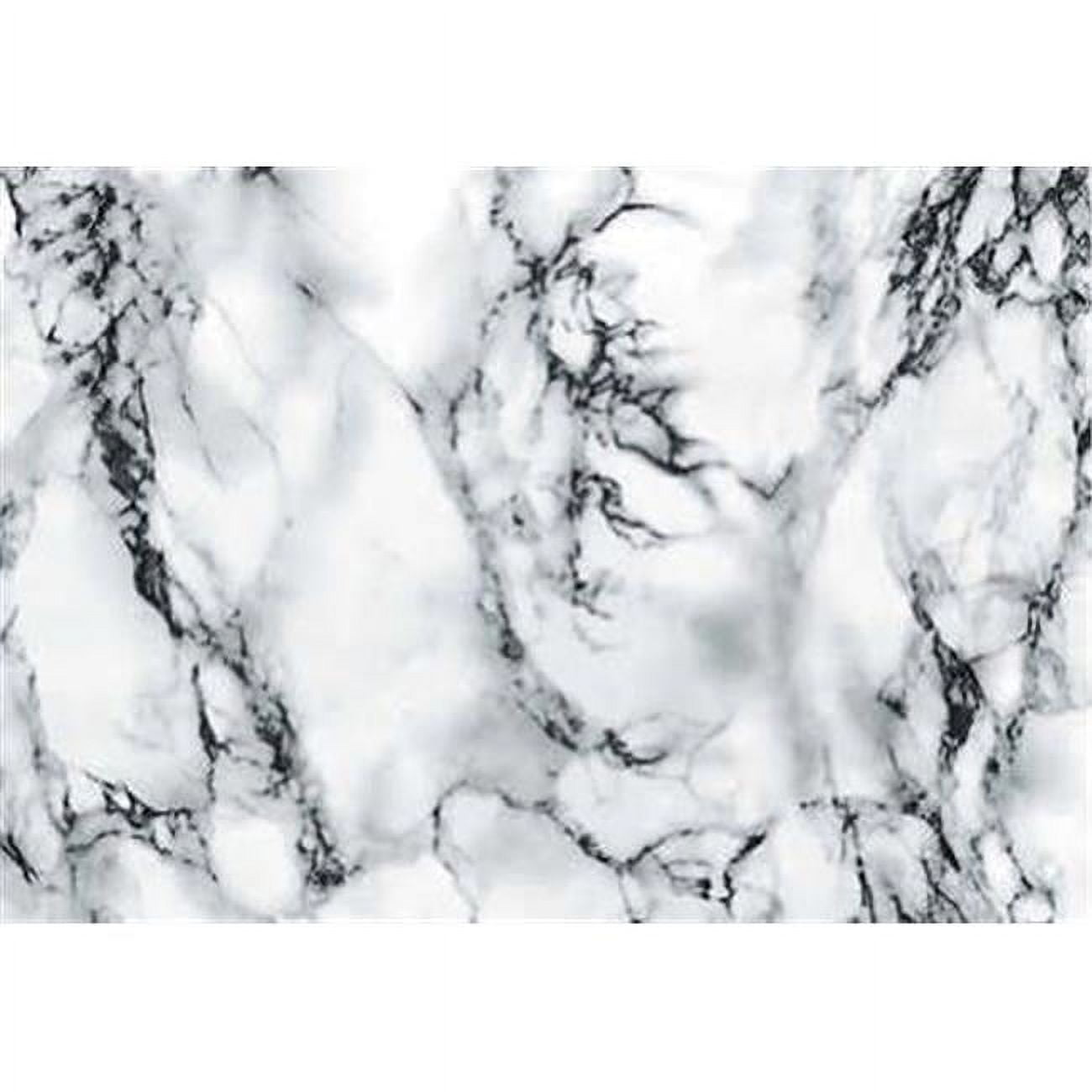 Marble White Self-Adhesive Vinyl Film, 26" x 78" Roll